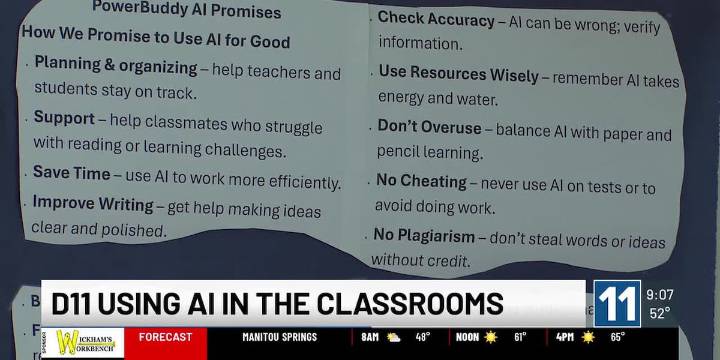 A Colorado Springs teacher continues to experiment with A.I. in the classroom: Students say it helps