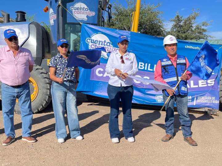 Beneficia Gobierno del Estado a más de 5 mil agricultores con obras de rehabilitación de caminos rurales