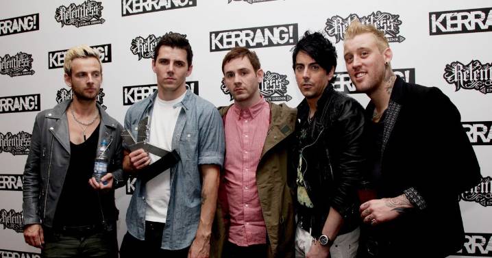 Ian Watkins' Lostprophets bandmate Lee Gaze reacts after he was stabbed to death in prison