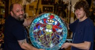 Scots antique dealer pays £20 for 'priceless' stained glass 'owned by Robert the Bruce'