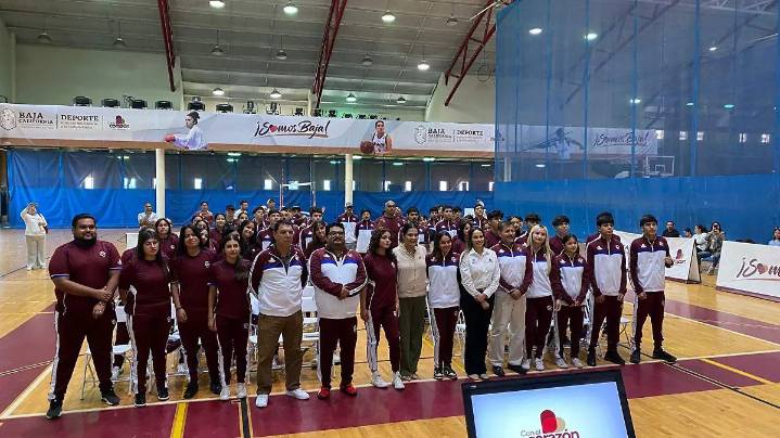 Abanderan a la delegación de Baja California rumbo a los Juegos Nacionales Populares 2025