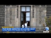 5 more suspects arrested over Louvre jewel heist