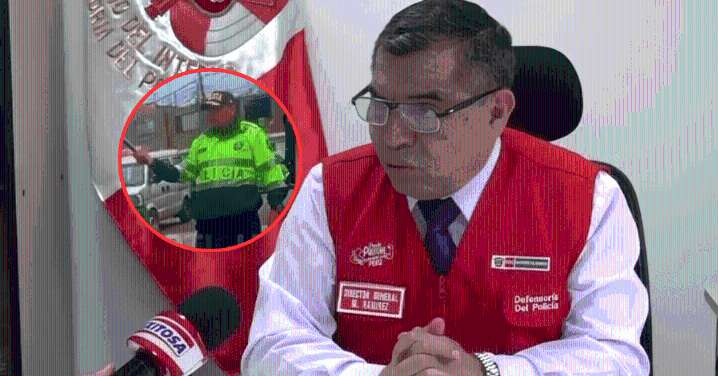 Policía dañó cúster y agredió a chofer: "Es un hecho reprochable", señala defensor de la PNP