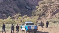 Impactante: una persona murió al caer al vacío con el auto en la Bajada de Maida