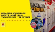 Mega Feria de Empleo 15.000 17 de octubre en Corferias