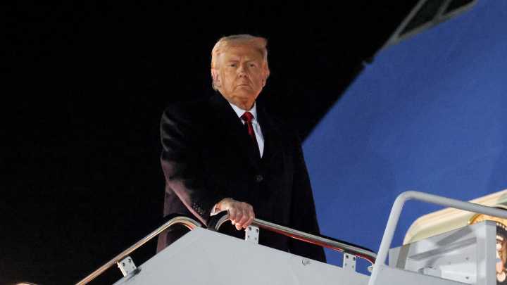 Trump comments on Jimmy Lai, Canada and Kim Jong Un as he begins Asia tour