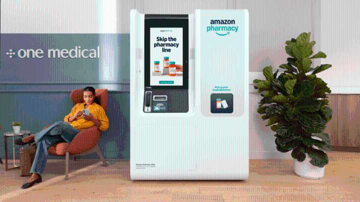 Amazon Pharmacy is launching vending machines for prescription drugs