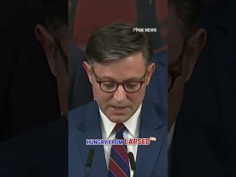 The Democrats are living in FEAR: Speaker Johnson #shorts #foxnews #politics #us