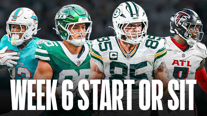 Fantasy Football Week 6 Start ‘Em Sit ‘Em: Tight End
