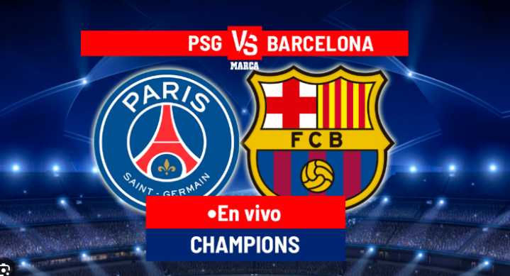 Barcelona y PSG se enfrentan hoy en duelo clave de Champions League