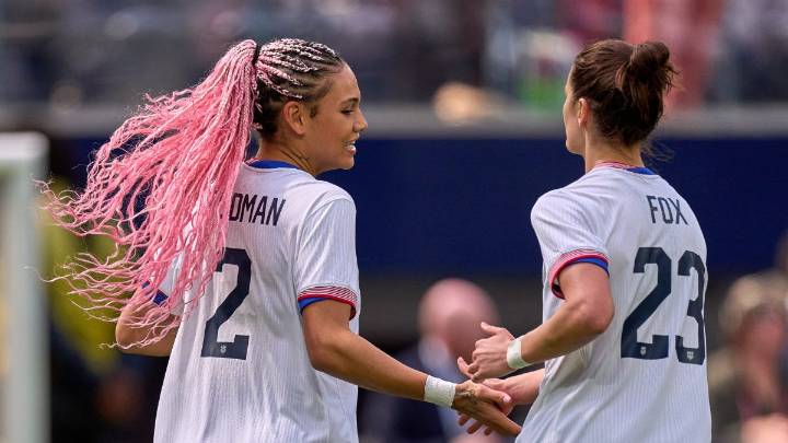 Here's the USWNT roster for three October friendlies as Trinity Rodman returns