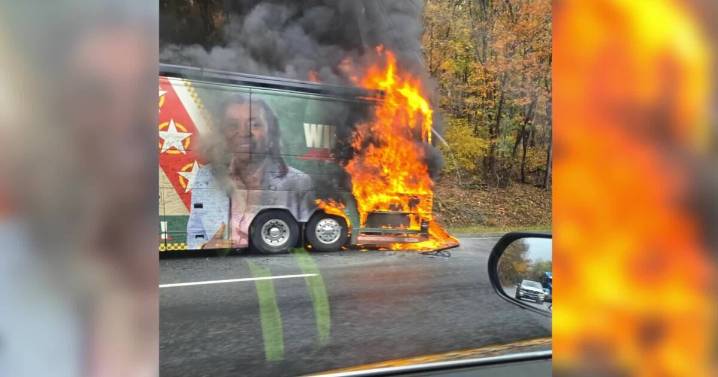 Virginia gubernatorial candidate Winsome Earle-Sears' campaign bus catches fire; no injuries reported