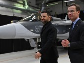 Zelenskyy checks out Gripen fighter jets Ukraine buying from Sweden