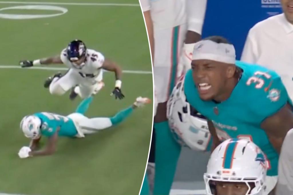 Huge Dolphins gain wiped out with controversial penalty