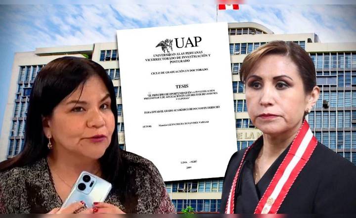 Abogada a la que Patricia Benavides plagió su artículo completo : "Ha copiado hasta las conclusiones"