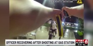 Man booked after shooting at gas station