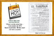Chocó: un día como hoy… 1 de octubre