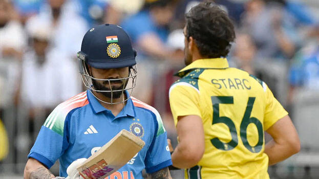 Aussies dominate: India suffer seven-wicket loss in Perth ODI