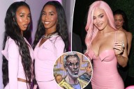 Sean 'Diddy' Combs' twin daughters attend Kylie Jenner's pop