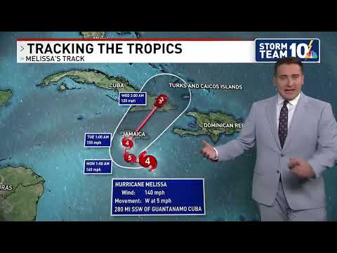 Melissa strengthens into Category 4 hurricane, threatening catastrophic flooding in Jamaica, Haiti