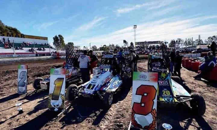 Domingo a puro midgets: se exhiben los autos y habrá pruebas para el Estival