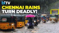 Chennai Monsoon Chaos: Waterlogged Roads & Drainage Failures Cause Tragedy