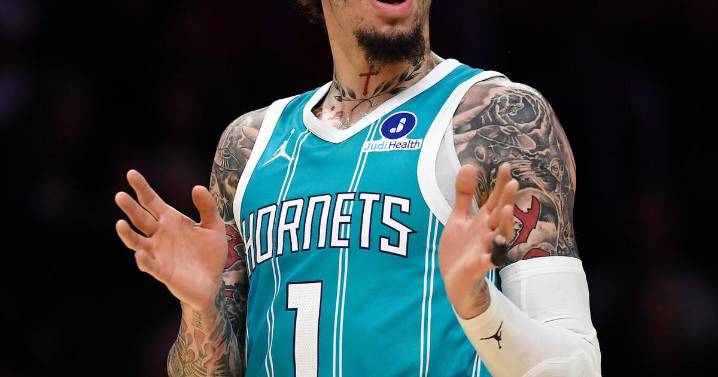 Hornets guard LaMelo Ball fined $35,000 by NBA for making obscene gesture during game