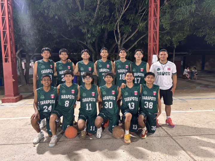 Tarapoto dice presente en el Campeonato Nacional U15 de básquetbol