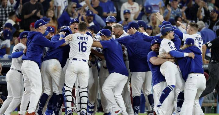 Commentary: A wild finish propels the Dodgers into NLCS and past their toughest playoff test