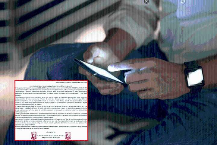 Difunden vídeo sexual de funcionaria de Cansahcab “con fines políticos”: próxima denuncia penal