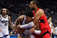Sarr scores game-winning layup to lift Raptors to 113-112 preseason win over Wizards