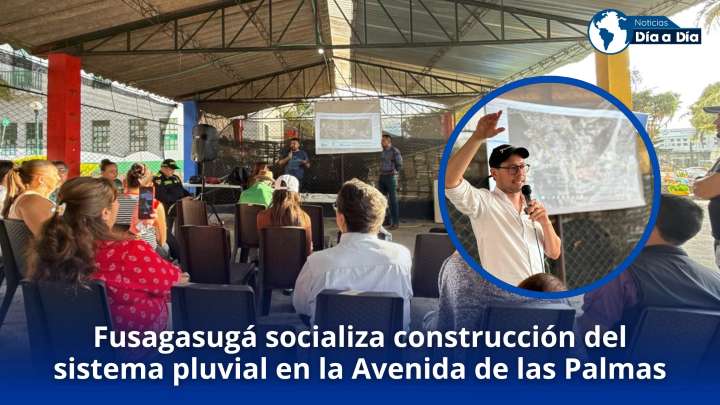 Fusagasugá socializa construcción de nuevo sistema pluvial en la Avenida de las Palmas