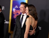 Hugh Jackman makes red carpet debut with girlfriend Sutton Foster after divorce