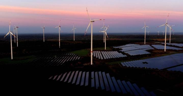 Solar and wind power has grown faster than electricity demand this year, report says