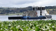 Barcos comprados en el gobierno de Gali siguen operando para limpiar el Lago de Valsequillo
