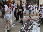 Jackson Council Candidate Chris Pollak Silent on Fags Fight Back March at NYC Pride Parade