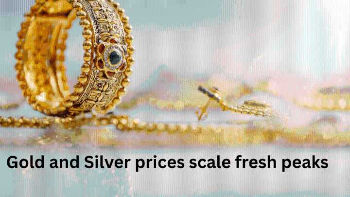 Gold breaches Rs 1.3 lakh/10 gm, silver hits Rs 1.85 lakh/kg amid festive rush
