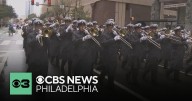 Thousands march in Philadelphia for parade honoring U.S. Navy, Marines' 250th anniversary