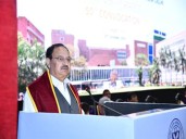 JP Nadda addresses 50th convocation of AIIMS New Delhi
