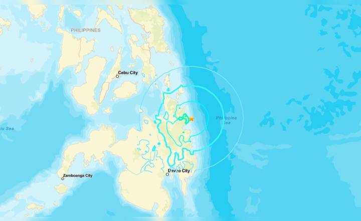 Nuevo terremoto 6,0 sacudió el sur de Filipinas, según reportó el Servicio Geológico de Estados Unidos