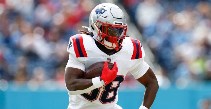 Patriots vs. Falcons Friday injury report: Rhamondre Stevenson ruled out for Week 9