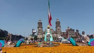 Ofrenda monumental del Día de Muertos en CdMx rinde homenaje a diosas prehispánicas