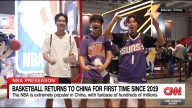 NBA returns to China for first time since 2019 with preseason game