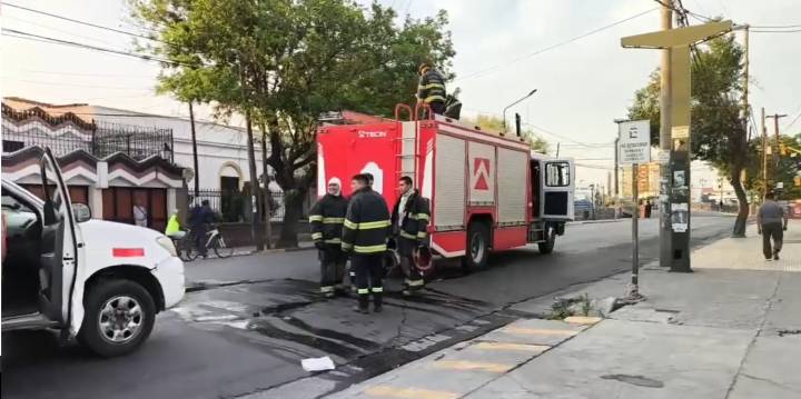 Temor en el centro por un principio de incendio en un local abandonado