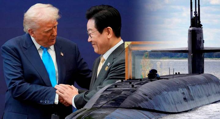 Construirá Corea del Sur submarino nuclear con tecnología compartida por EEUU, revela Trump