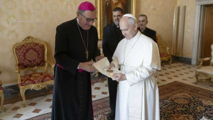 Pablo Javkin invitó al papa León XIV a que visite Rosario