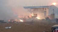 Firecracker warehouse goes up in flames in Telangana’s Sangareddy