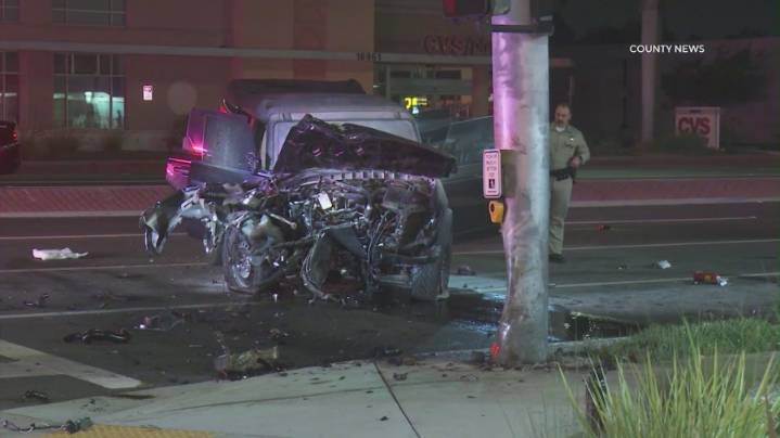 Suspect killed in Huntington Beach pursuit crash