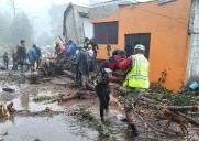 Llega a 44 número de personas fallecidas por lluvias y deslaves en México