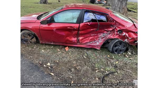 No injuries reported in two vehicle accident